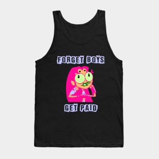 Teen Titans Go - Forget Boys, Get Paid Tank Top